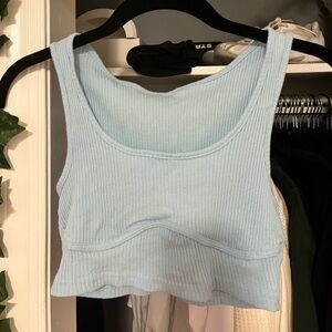 Bustline seam crop top